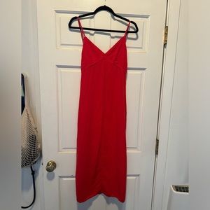 Red Zara Dress Size XS